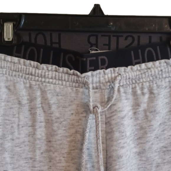 HOLLISTER joggers, size medium. Grey with black lettering around waist. - Picture 2 of 11